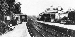 Bramley & Wonersh Station - late 1800's - looking South