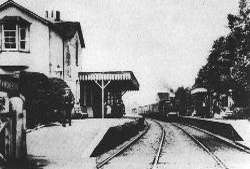 Bramley & Wonersh Station - late 1800's - looking North