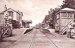 Bramley & Wonersh Station - 1908 - looking North