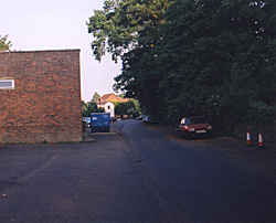 Cranleigh Station looking East - 2001