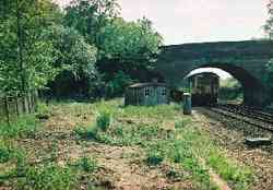 Peasmarsh Junction in 2001 - looking South