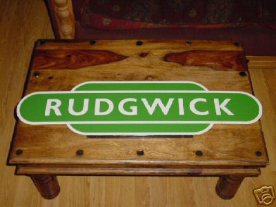 Rudgwick Station Replica Totem