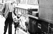 Guildford station, Whitsun 1965.