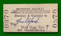 Train Ticket - Bramley to Guildford